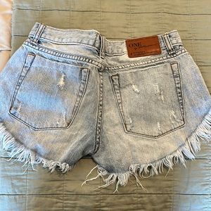 One teaspoon faded shorts